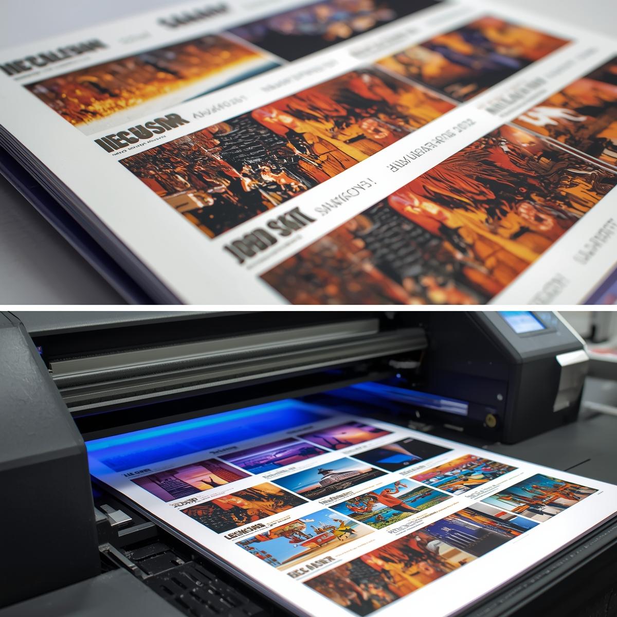 UV Printed Calendar